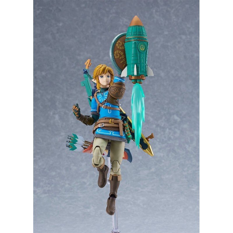 The Legend of Zelda Tears of the Kingdom Figma Action Figure Link Tears of the Kingdom Ver. DX Edition 15 cm