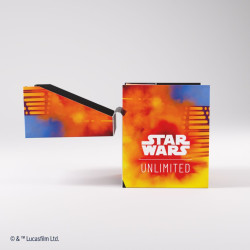 Gamegenic - Star Wars: Unlimited - Soft Crate Deck Box - Luke/Vader