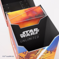 Gamegenic - Star Wars: Unlimited - Soft Crate Deck Box - Luke/Vader