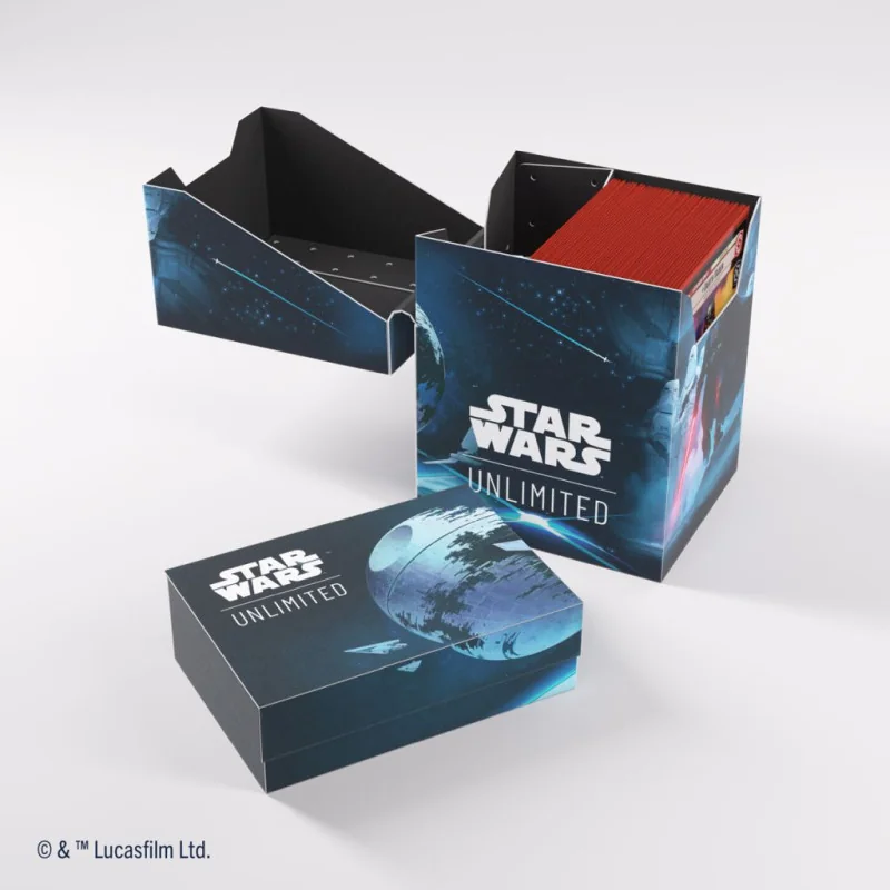 Gamegenic - Star Wars: Unlimited - Soft Crate Deck Box - Darth Vader | 4251715413890