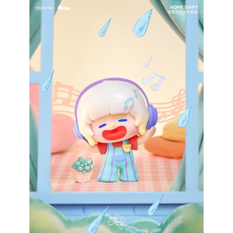Original Character Trading Figures Blind Box 8-Pack Lazy Home Diary 9 cm  