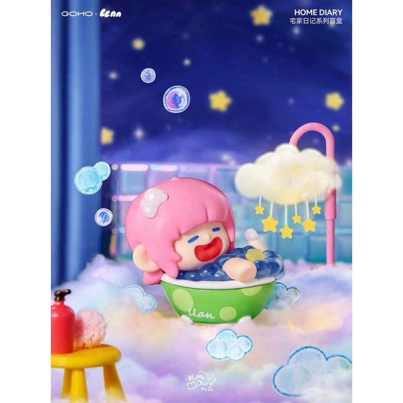 Original Character Trading Figures Blind Box 8-Pack Lazy Home Diary 9 cm  