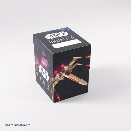 Gamegenic - Star Wars: Unlimited - Soft Crate Deck Box - X-Wing/TIE Fighter | 4251715413913