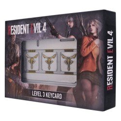 Resident Evil 4 pack 3 répliquen Level 3 Keycards Limited Edition
