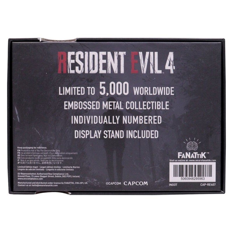 Resident Evil 4 pack 3 répliquen Level 3 Keycards Limited Edition