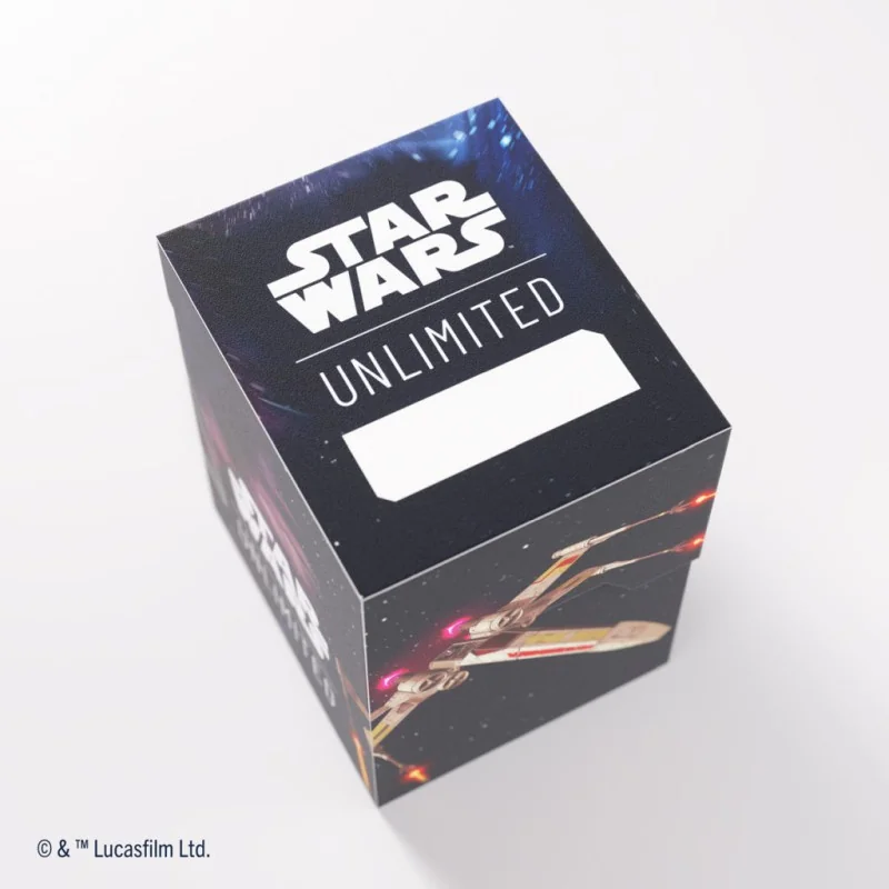 Gamegenic - Star Wars: Unlimited - Soft Crate Deck Box - X-Wing/TIE Fighter | 4251715413913