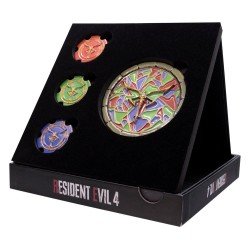 Resident Evil 4 réplique Church Puzzle Medallion Set