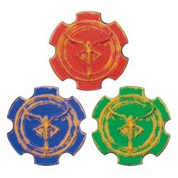 Resident Evil 4 Replica Church Puzzle Medallion Set