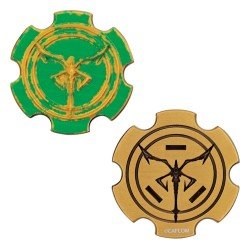 Resident Evil 4 Replica Church Puzzle Medallion Set