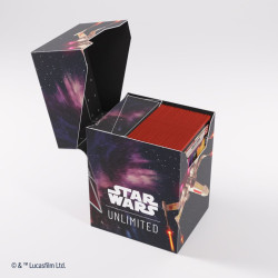 Gamegenic - Star Wars: Unlimited - Soft Crate Deck Box - X-Wing/TIE Fighter