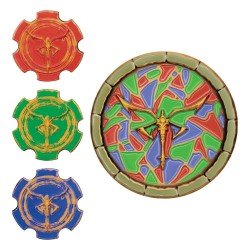 Resident Evil 4 Replica Church Puzzle Medallion Set
