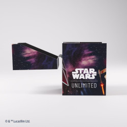 Gamegenic - Star Wars: Unlimited - Soft Crate Deck Box - X-Wing/TIE Fighter