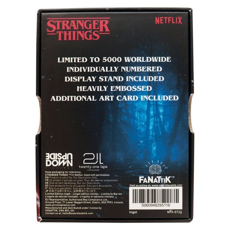 Stranger Things 5 Ingot Vecna Lives Limited Edition        