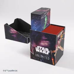 Gamegenic - Star Wars: Unlimited - Soft Crate Deck Box - X-Wing/TIE Fighter | 4251715413913