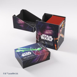 Gamegenic - Star Wars: Unlimited - Soft Crate Deck Box - X-Wing/TIE Fighter