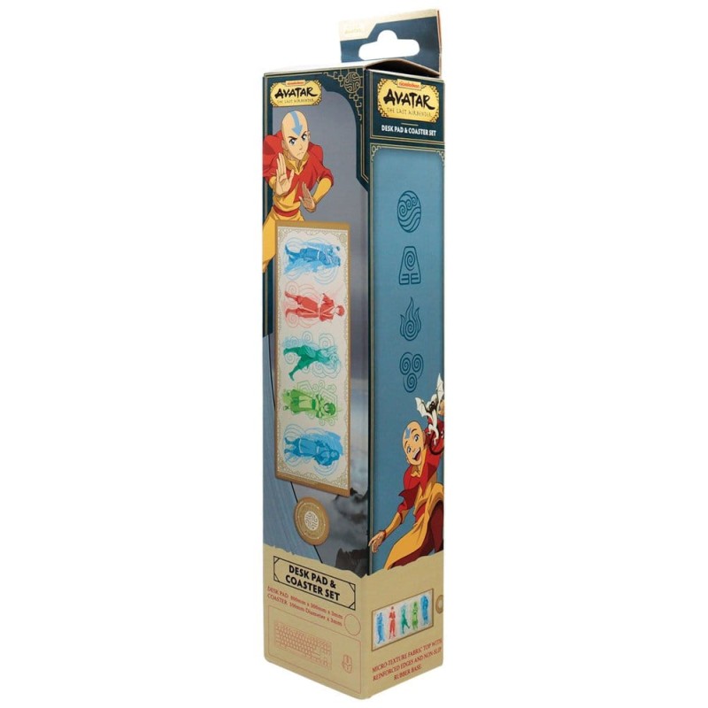 Avatar: The Last Airbender Desk Pad & Coaster Set Elements