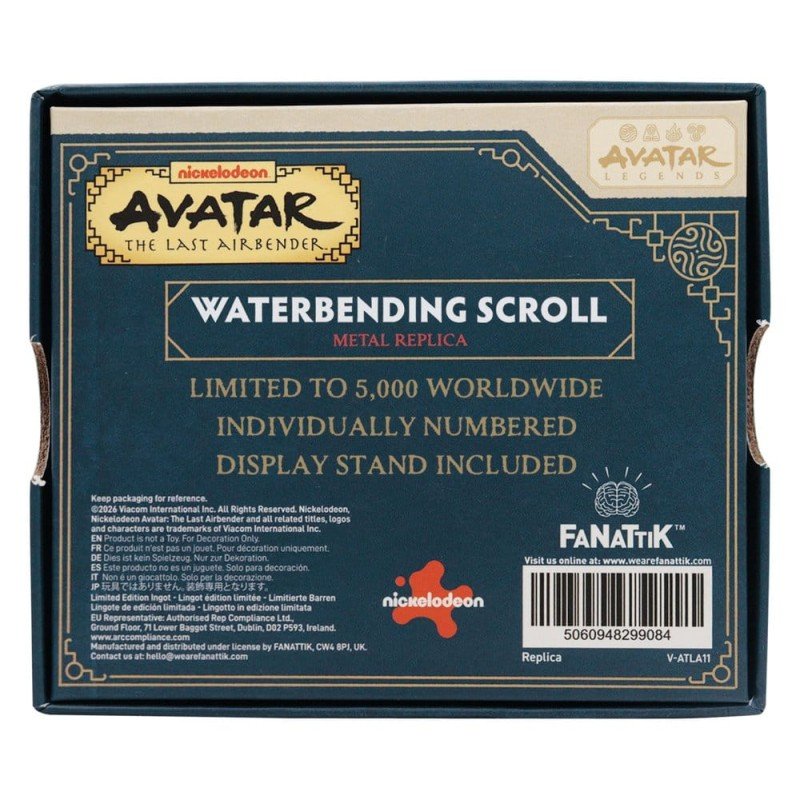 Avatar: The Last Airbender Replica Waterbending Scroll