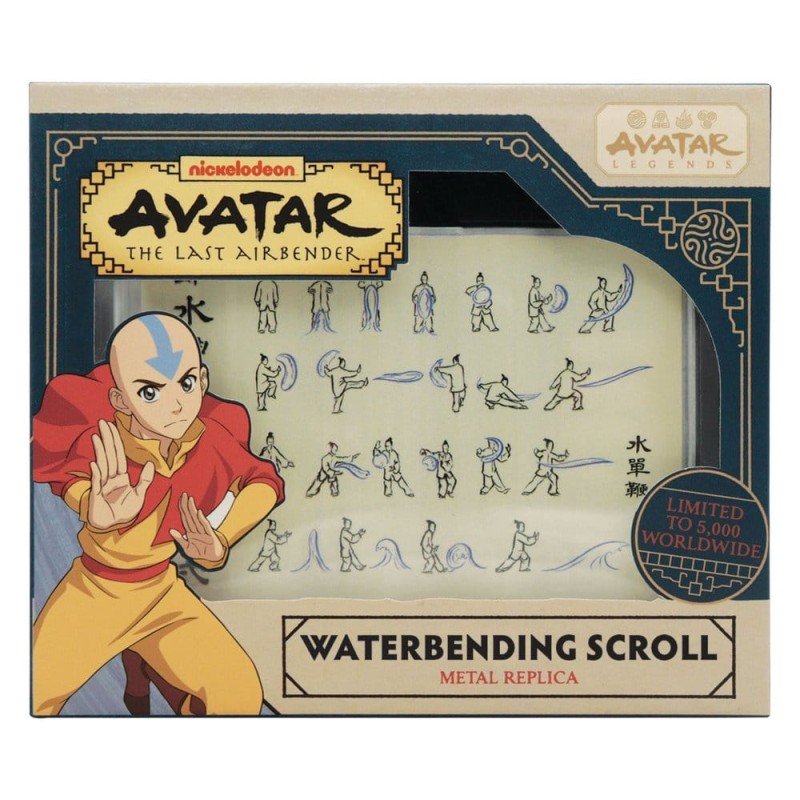Avatar: The Last Airbender Replica Waterbending Scroll