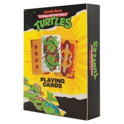 Tortues Ninja jeu de cartes à jouer Boîte de présentation (12)