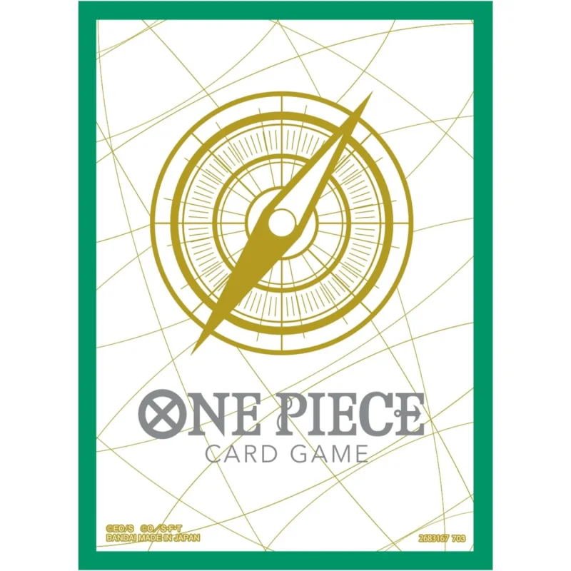 One Piece Card Game - Official Sleeve Series 5 - Standard Green | 4570117961069