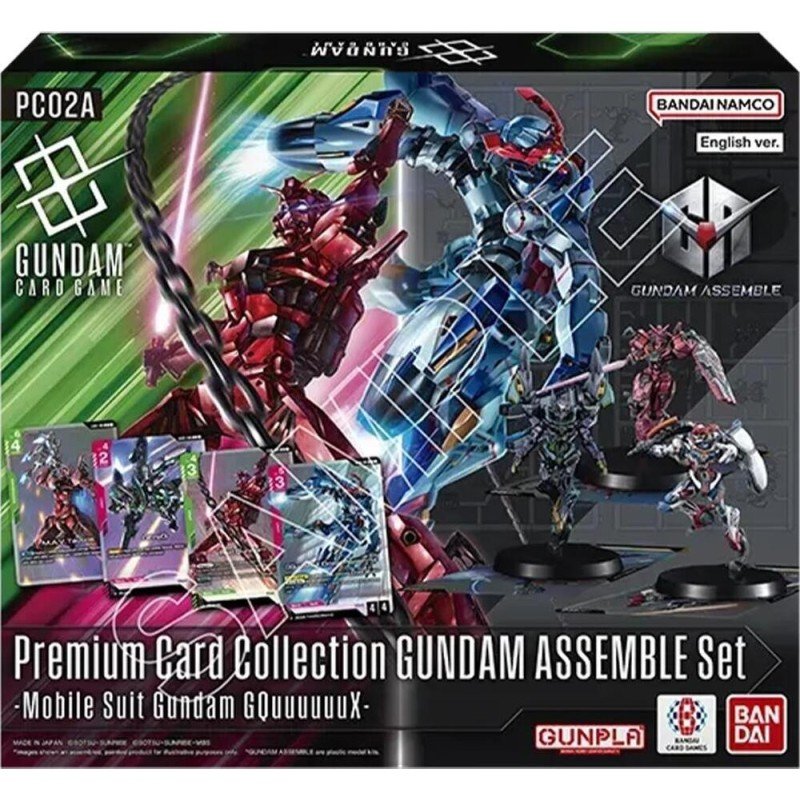 Gundam Card Game - Premium Collection Gundam Assemble Set (PC02A) – ENG