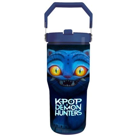 KPop Demon Hunters Stainless Steel tumbler Derpy Tiger 600 ml   