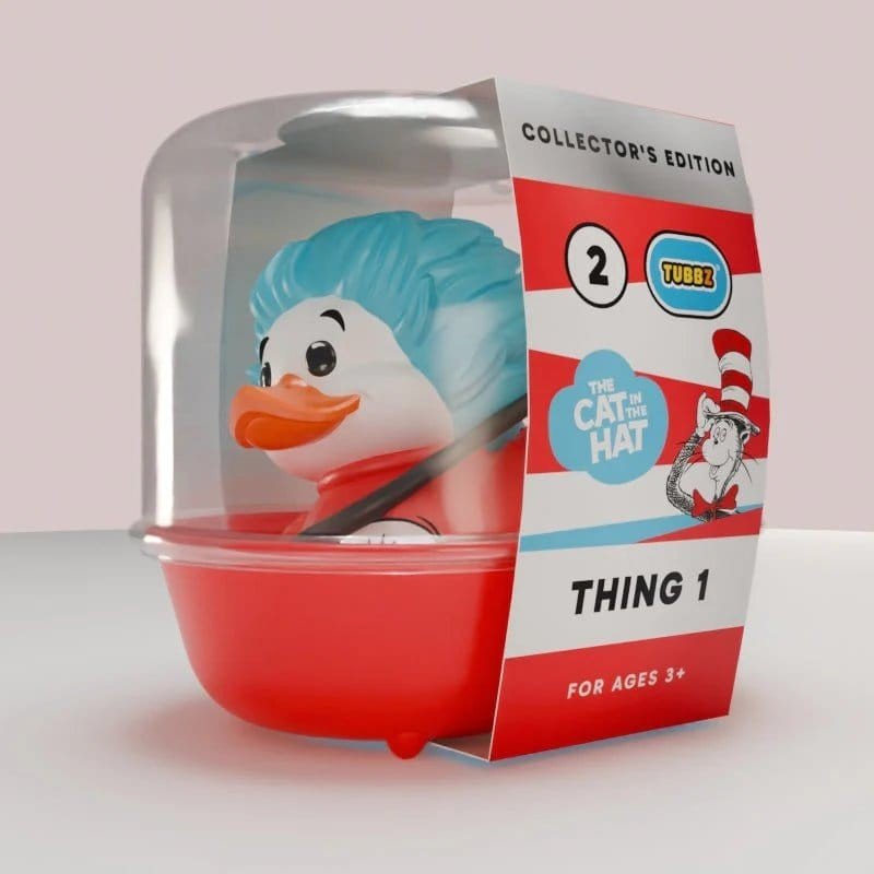 Le Chat chapeauté Tubbz figurine PVC Thing 1 1st Edition 10 cm    