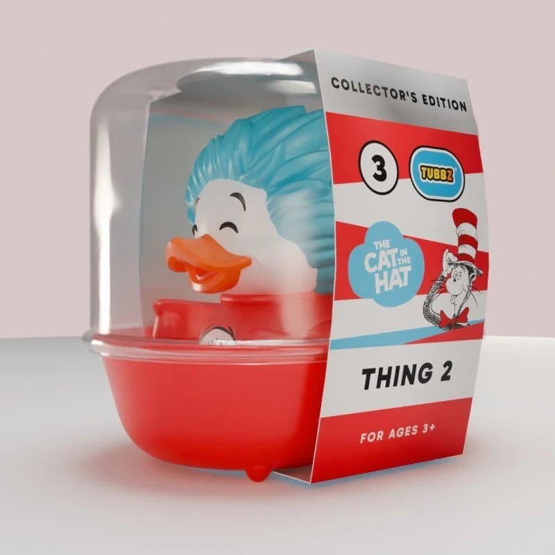 Le Chat chapeauté Tubbz figurine PVC Thing 2 1st Edition 10 cm    