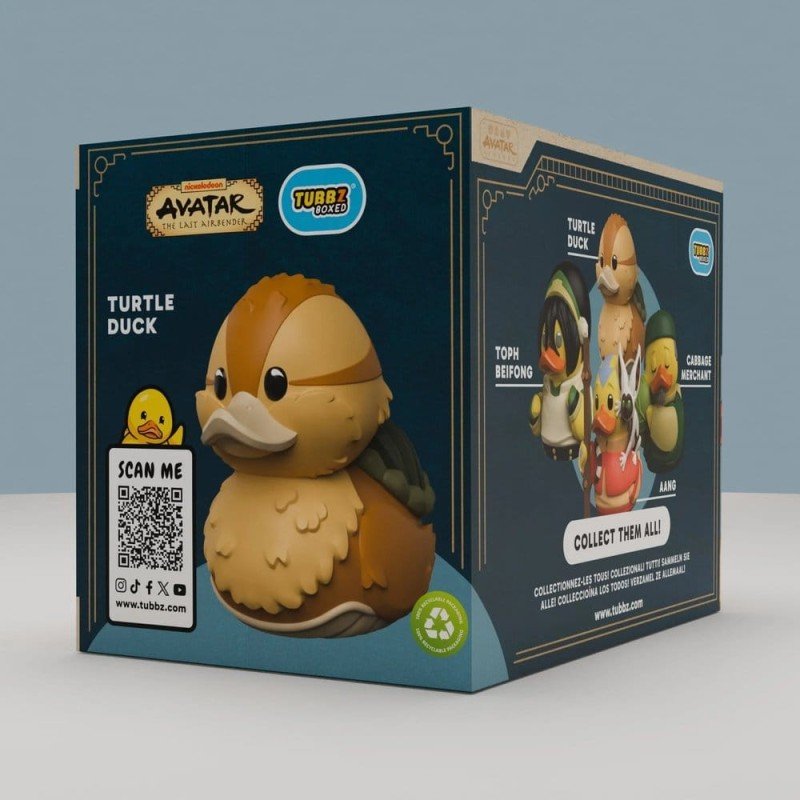 Avatar: The Last Airbender Tubbz PVC Figure Turtle Duck Boxed Edition 10 cm            