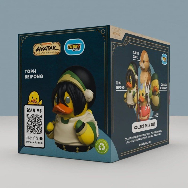 Avatar, le dernier maître de l´air Tubbz figurine PVC Toph Beifong Boxed Edition 10 cm            