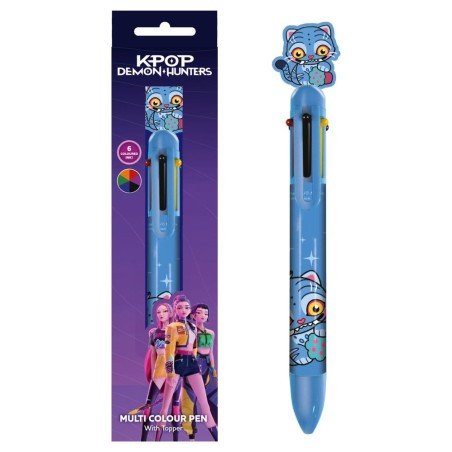 KPop Demon Hunters Multicoloured Pen Derpy Tiger