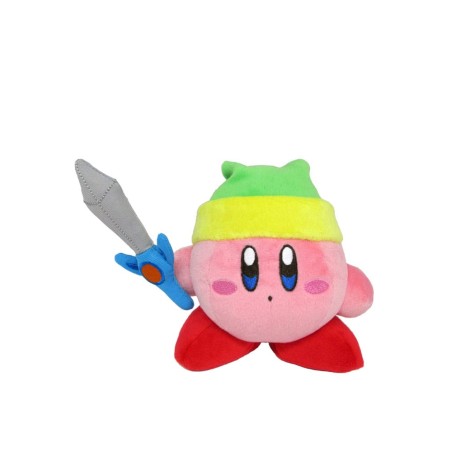 Kirby peluche Kirby with Sword 12 cm     