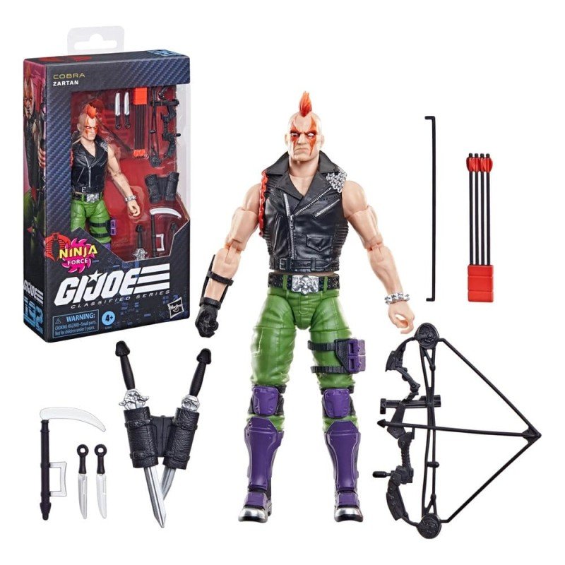 G.I. Joe Classified Series figurine no.192 Ninja Force Zartan 15 cm