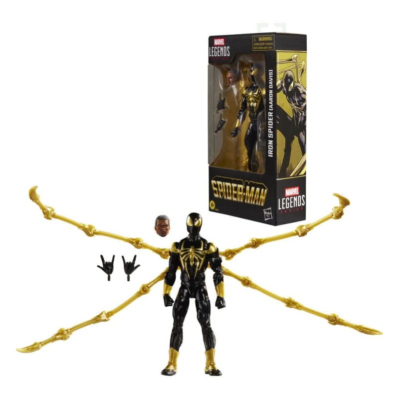 Spider-Man Marvel Legends figurine Iron Spider (Aaron Davis) 15 cm