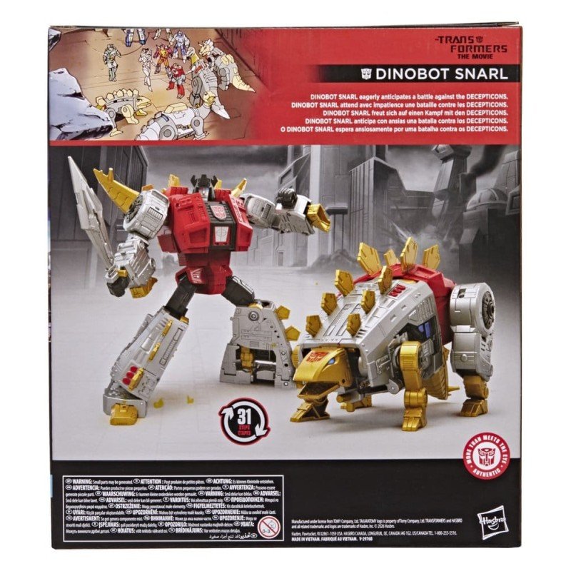 The Transformers: The Movie Studio Series Leader Class figurine Dinobot Snarl 20 cm