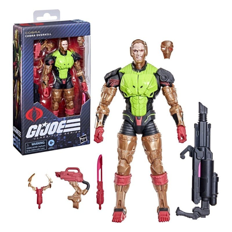 G.I. Joe Classified Series figurine no.201 Cobra Overkill 15 cm