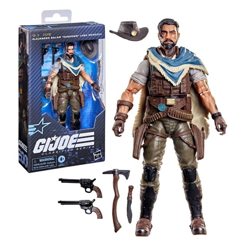 G.I. Joe Classified Series Action Figure no.200 Alejandro Balam "Sundown" Luna Mendoza 15 cm