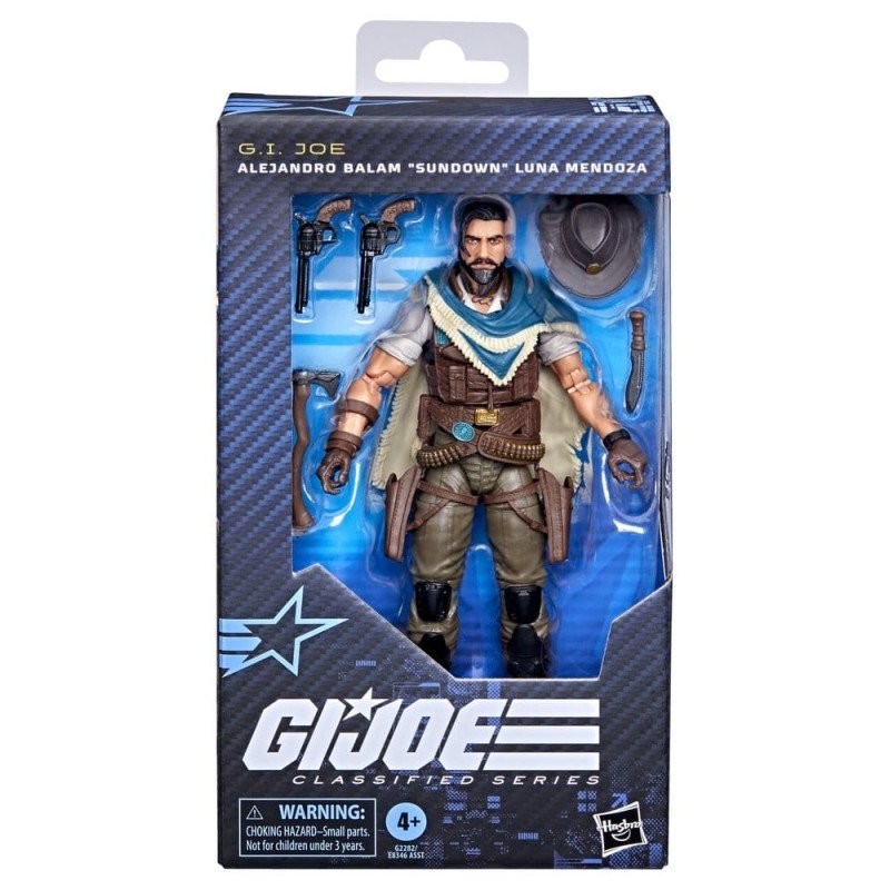 G.I. Joe Classified Series Action Figure no.200 Alejandro Balam "Sundown" Luna Mendoza 15 cm