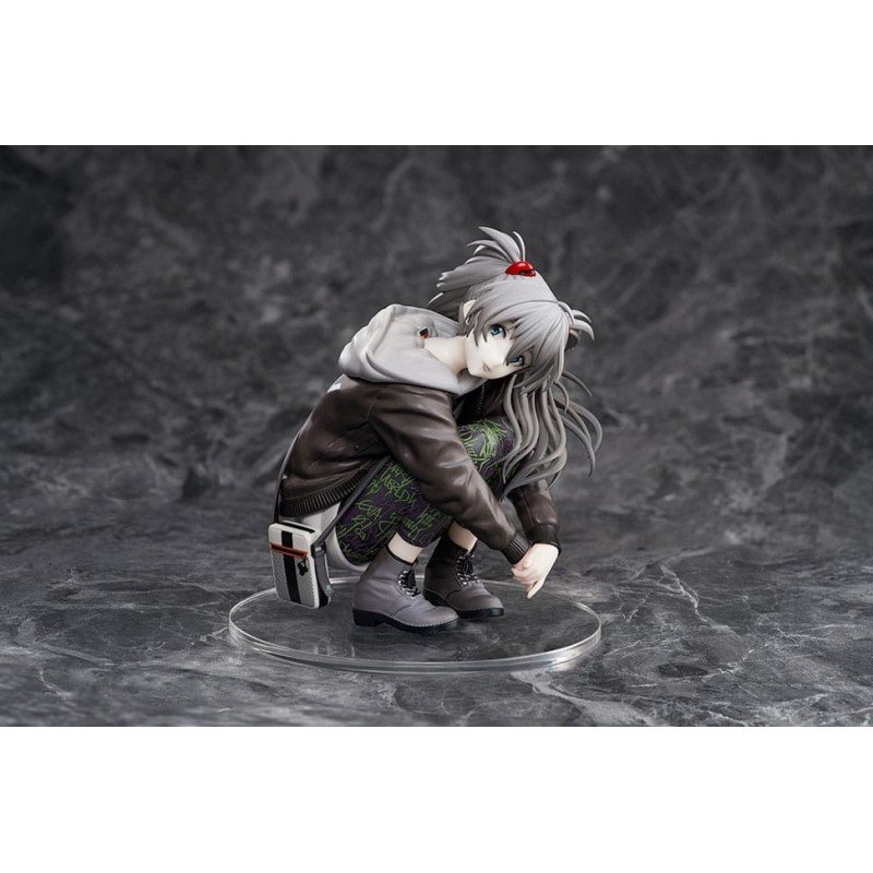 Neon Genesis Evangelion PVC Statue 1/7 Shikinami Asuka Langley Ver. Part 3 Radio Eva Original Color 12 cm