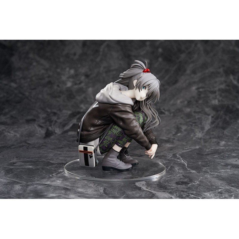 Neon Genesis Evangelion PVC Statue 1/7 Shikinami Asuka Langley Ver. Part 3 Radio Eva Original Color 12 cm