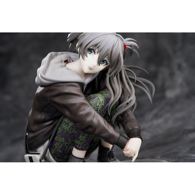 Neon Genesis Evangelion statuette PVC 1/7 Shikinami Asuka Langley Ver. Part 3 Radio Eva Original Color 12 cm