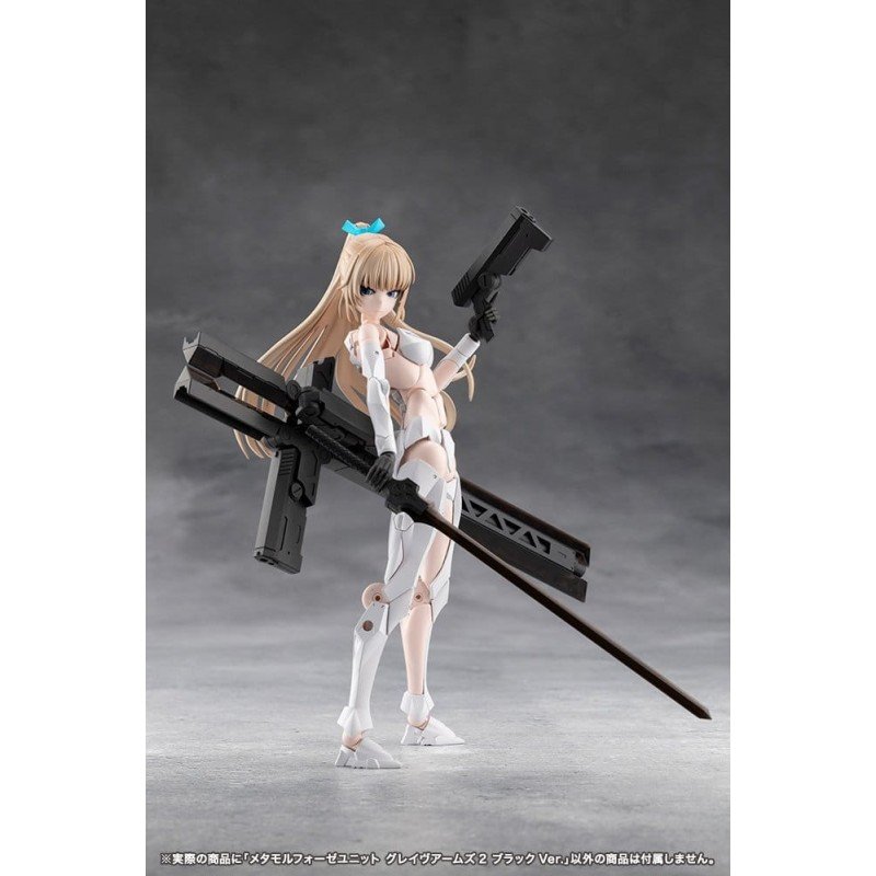 Megalomaria Unlimited Universe Plastic Model Kit Accessory Set Metamorphose Unit Grave Arms 2 Black Ver.