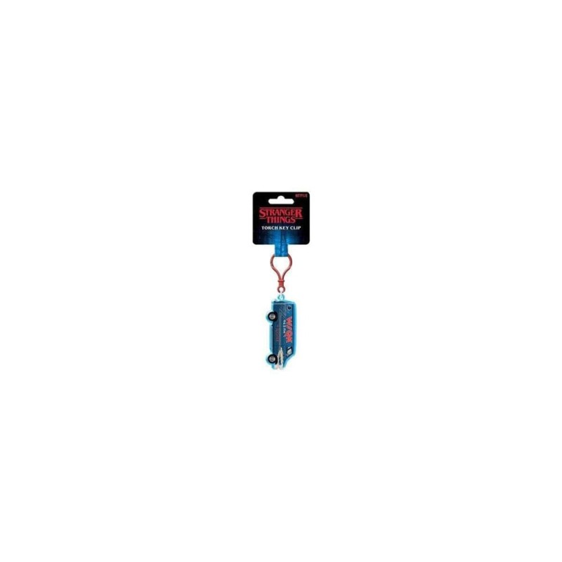Stranger Things porte-clés Torch Key Clip WSQK Van