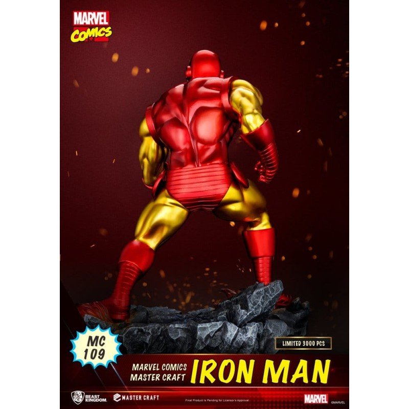 Marvel Comics statuette Master Craft Iron Man 29 cm