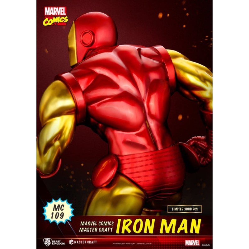 Marvel Comics statuette Master Craft Iron Man 29 cm