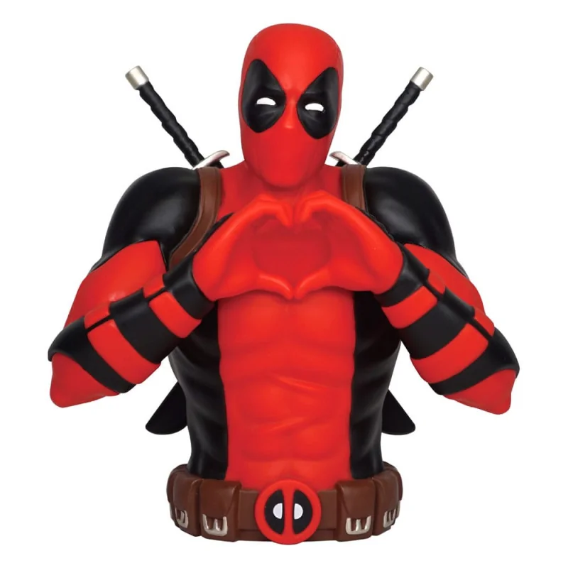 Marvel Deadpool - PVC Piggy Bank - Deadpool Classic Bust | 077764689925