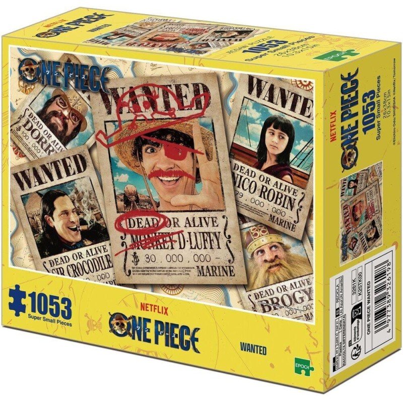 One Piece puzzle 1000 pièces Wanted