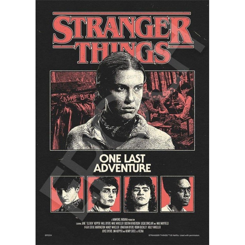 Stranger Things puzzle 500 pièces One Last Adventure