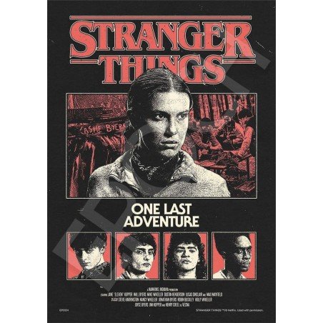Stranger Things puzzle 500 pièces One Last Adventure