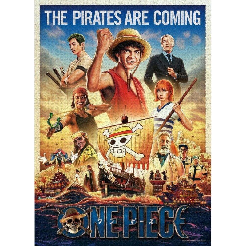 One Piece puzzle 2000 pièces The Pirates Are Coming